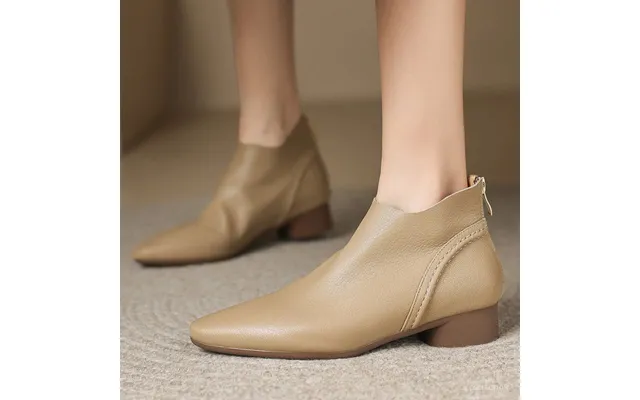Chiko Colwyn Pointy Toe Block Heels Booties