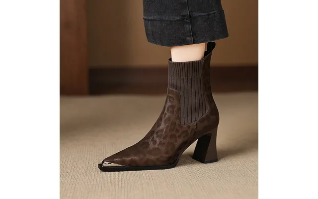 Chiko Combs Pointy Toe Chunky Heels Ankle Boots