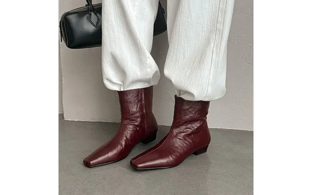 Chiko Comiskey Square Toe Block Heels Ankle Boots