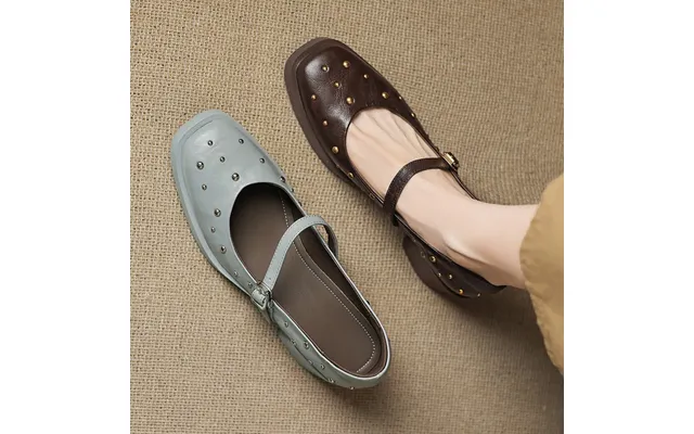 Chiko Conary Square Toe Block Heels Mary Jane Shoes
