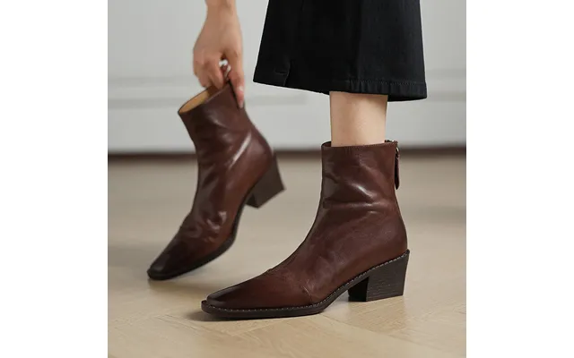 Chiko Concerto Pointy Toe Block Heels Ankle Boots