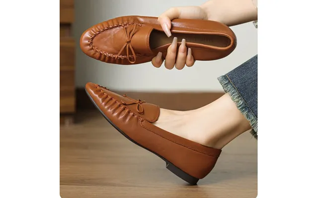 Chiko Confucius Round Toe Block Heels Loafers Shoes
