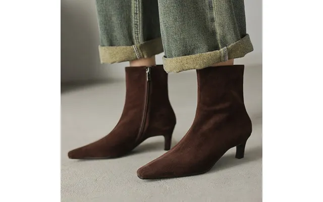 Chiko Conseja Pointy Toe Kitten Heels Ankle Boots