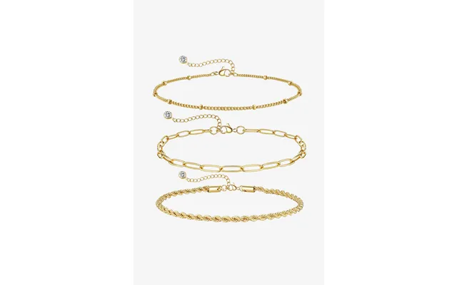 Women 18k Gold Opal Layered Bracelets Cicybell - Gold A