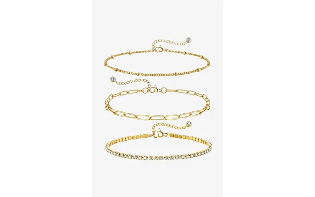 Women 18k Gold Opal Layered Bracelets Cicybell - Gold B