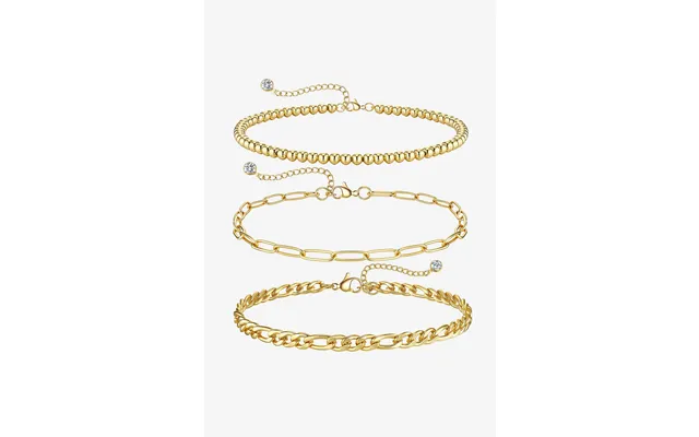 Women 18k Gold Opal Layered Bracelets Cicybell - Gold C