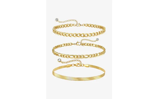 Women 18k Gold Opal Layered Bracelets Cicybell - Gold D