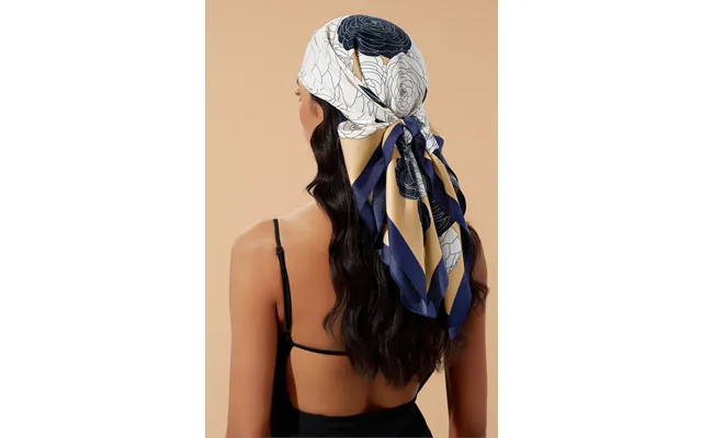 Womens Blue Head Scarf Cicybell - Blue