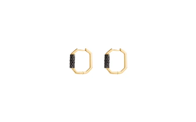 Gaia Earrings Black