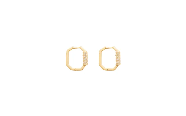 Gaia Earrings White