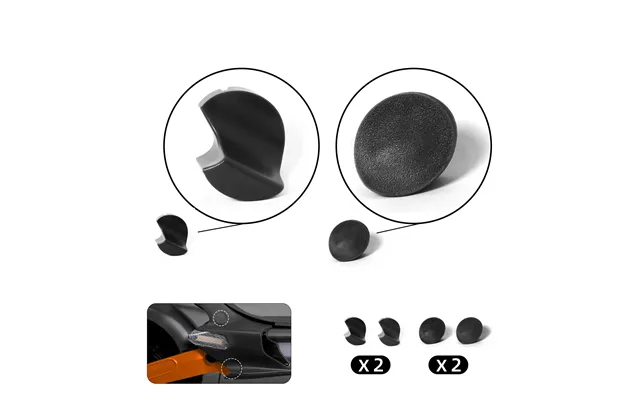Black Rear Dust Cover For Rz1000 - 4pack