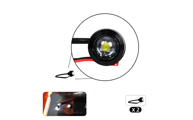 Hawk Eye Lights For Rz800 & Rz1000 - 2pack