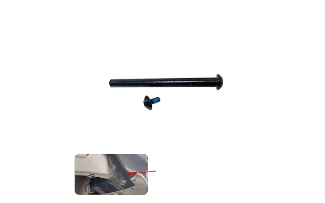 Rear Fork Axle With Lock Nuts For Rz800
