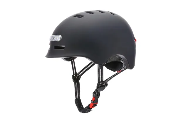 Riding Helmet With Front Led Light & Rear Light