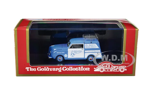 1948 Crosley Station Wagon Blue And White Pan American Airways Ground Crew With Roof Rack Limited Edition To 240 Pieces
