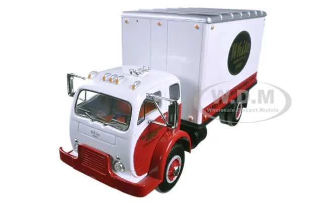 1953 White Super Power 3000 Coe Delivery Van 1 34 Diecast Model Car By First Gear