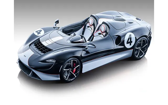2020 Mclaren Elva Convertible 4 Black With Silver Accents Exclusive Collection Series Limited Edition To 79 Pieces World
