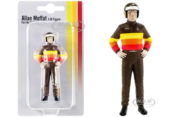 Allan Moffat Federation Driver Figurine For 1 18 Scale Models By Acme