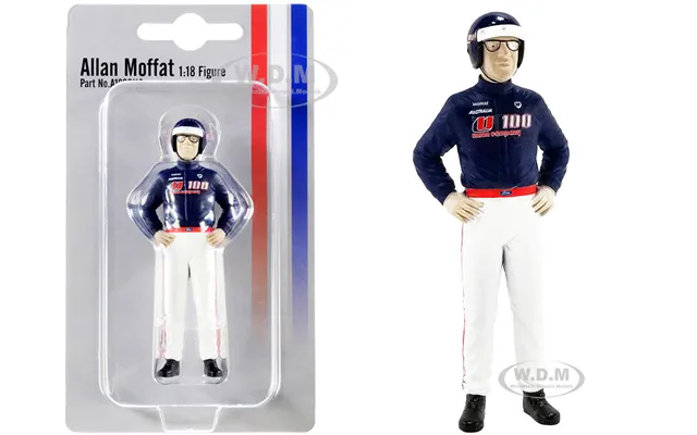 Allan Moffat U100 Driver Figurine For 1 18 Scale Models By Acme