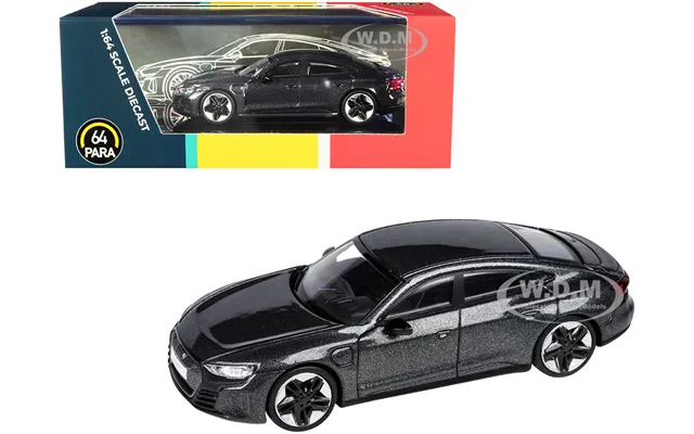 Audi Rs E-tron Gt Daytona Gray Metallic 1 64 Diecast Model Car By Paragon Models