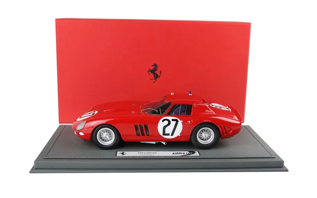 Ferrari 250 Gto 27 Fernand Tavano - Bob Grossman 24 Hours Of Le Mans 1964 With Display Case Limited Edition To 200 Piece
