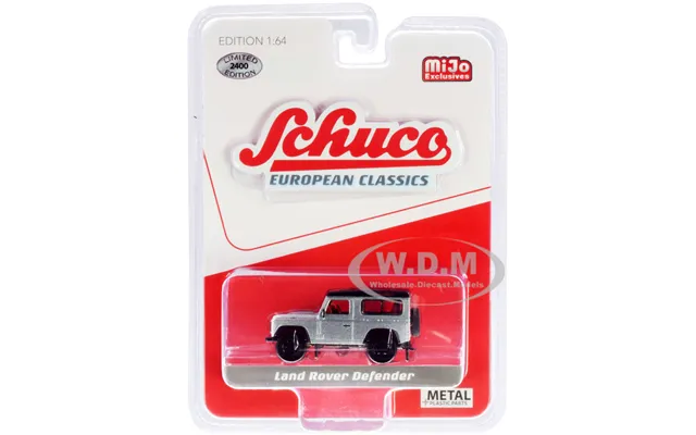 Land Rover Defender Silver European Classics Series Limited Edition To 2,400 Pieces Worldwide 1 64 Diecast Model Car By