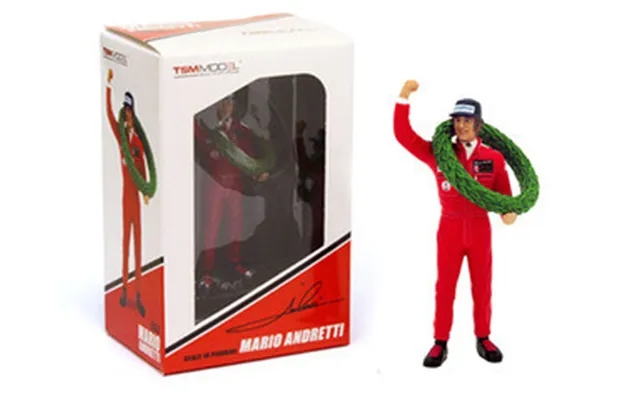 Mario Andretti Type Ii Figurine 1977 French Gp Winner For 1 18 Scale Models By True Scale Miniatures