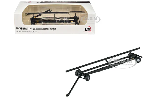 Unverferth Aws Fieldrunner Header Transport Black Version 2 1 64 Diecast Model By Speccast