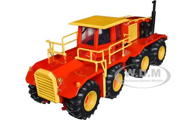 Versatile Big Roy 1080 Tractor Restoration Version Red And Yellow 1 64 Diecast Model By First Gear