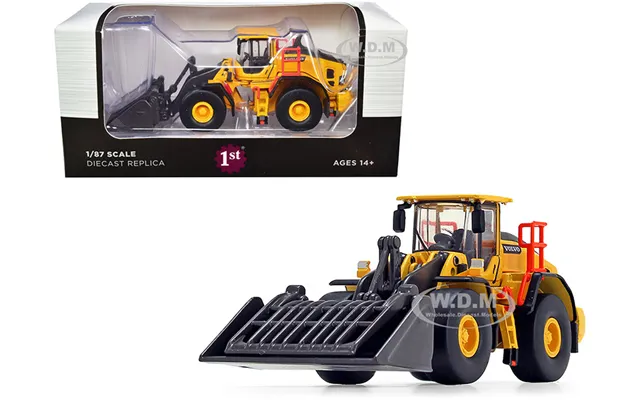 Volvo L180h Refuse Wheel Loader 1 87 Ho Diecast Model By First Gear