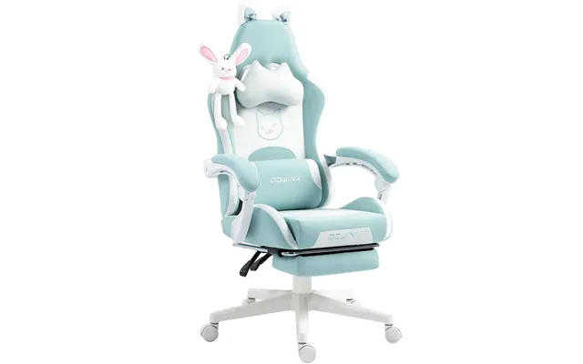 Cute Gaming Chair Dowinx Ls-6655 Blue A Game Changer In Aesthetics