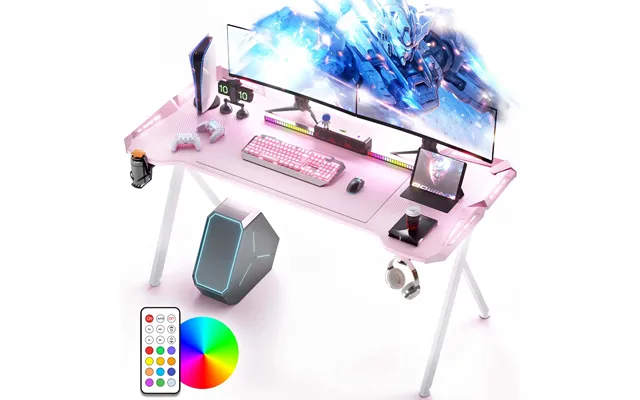 Led Gaming Desk C Step Up Your Game With Dowinx - 160*60