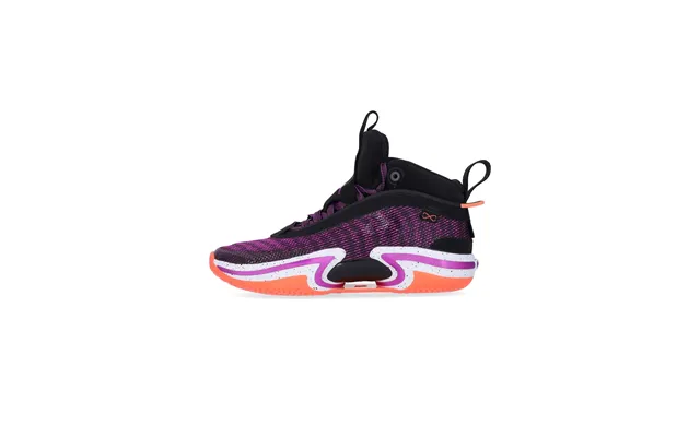 Air Jordan Xxxvi Men's Basketball Shoe Black Violet White Bright Mango