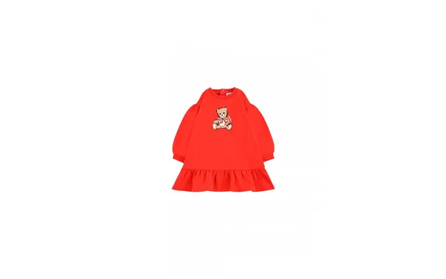 Baby Dress Moschino Mdv0cw Rosso