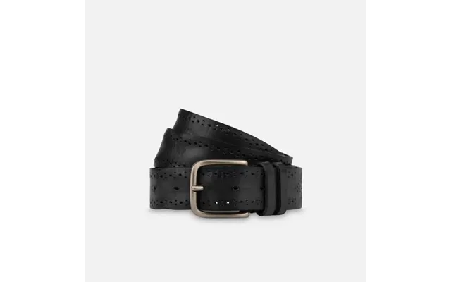Belt Man Fabrizio Mancini Gianni Belt In Black Leather