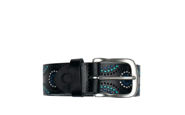 Belt Shoulders Ginza Leather Belt Black
