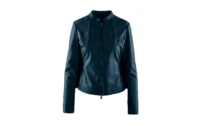 Bomboogie - Jwsamaplmu Blue Leather Jacket