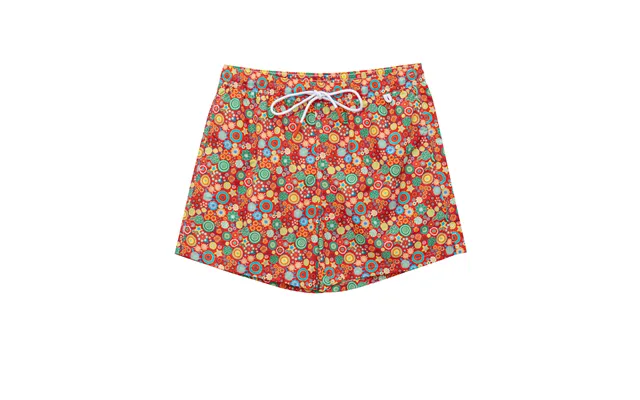 Boxer Costume With Multicolor Print Isaia