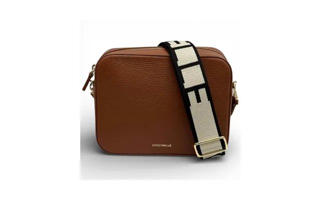 Coccinelle Tebe Women's Leather Cognac Shoulder Strap