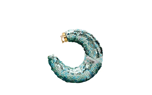 Croissant Earrings In Circle With Sequins Tom Ford