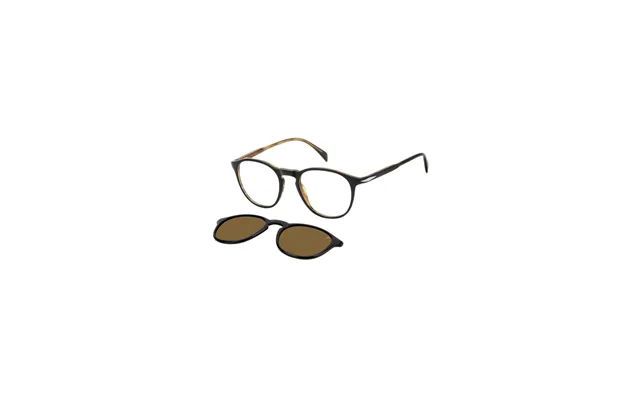Eyeglasses With Clip David Beckham Db1018c-05k19 Man