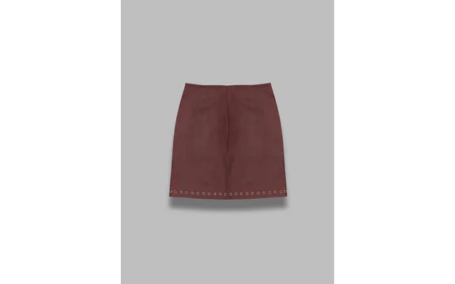 Eyelets Midi Skirt