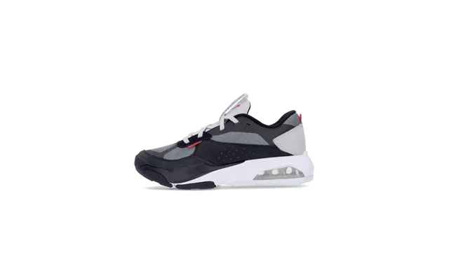 Jordan Air 200e Men's Low Shoe Black University Red Smoke Grey White