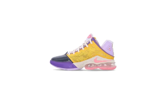 Lebron Xix Low Men's Basketball Shoe Lilac Pink Gaze Dk Smoke Grey