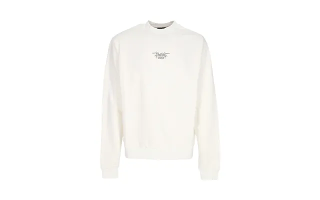 Lightweight Crewneck Man Foggy Logo Crewneck White