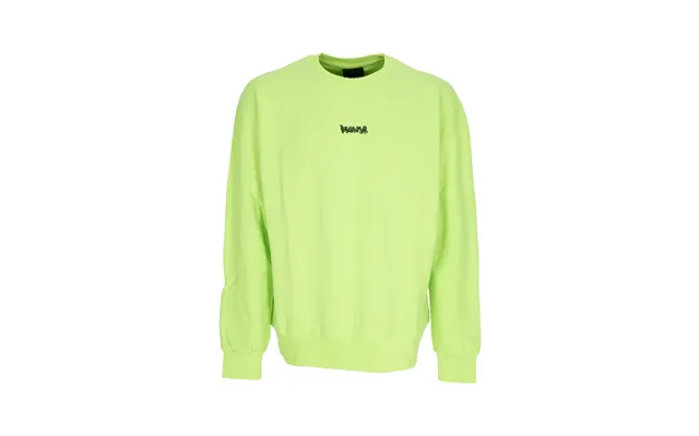 Lightweight Crewneck Man Logo Crewneck Lime