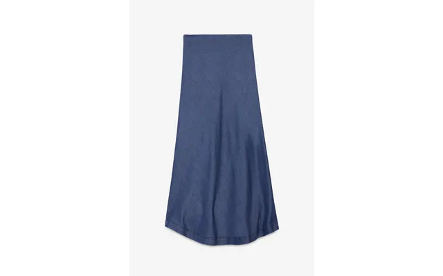 Long Skirt Woman Denim Effect