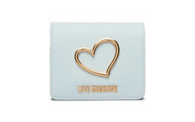 Love Moschino Women's Wallet Celeste In Synthetic