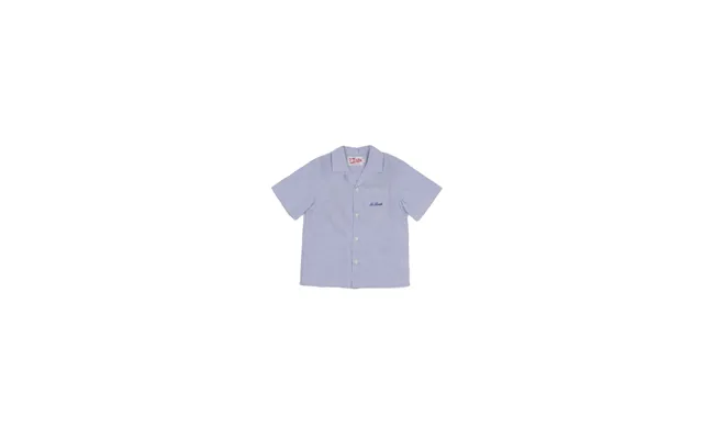 Mc2 Saint Barth Child Shirt Kale002 01187h 31 Kalea Jr Cot Stripes Too Cool Sky
