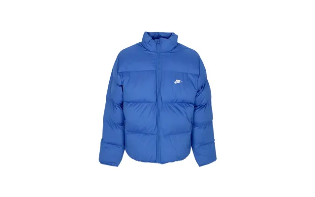 Men's Down Club Puffer Jacket Game Royal White